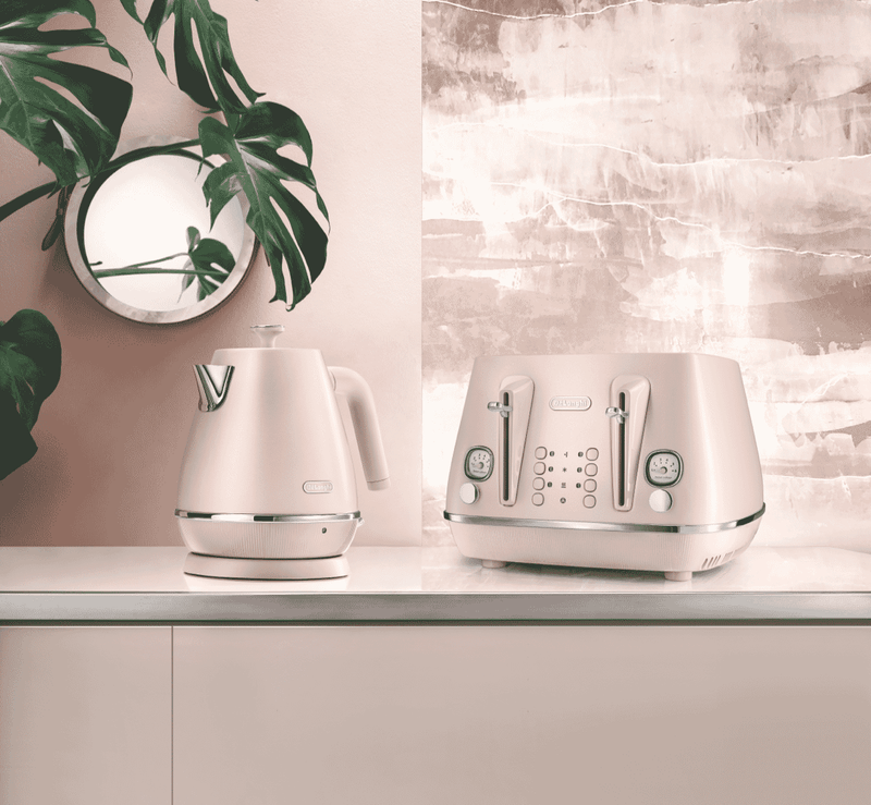 DeLonghi Distina Perla Kettle - Rose