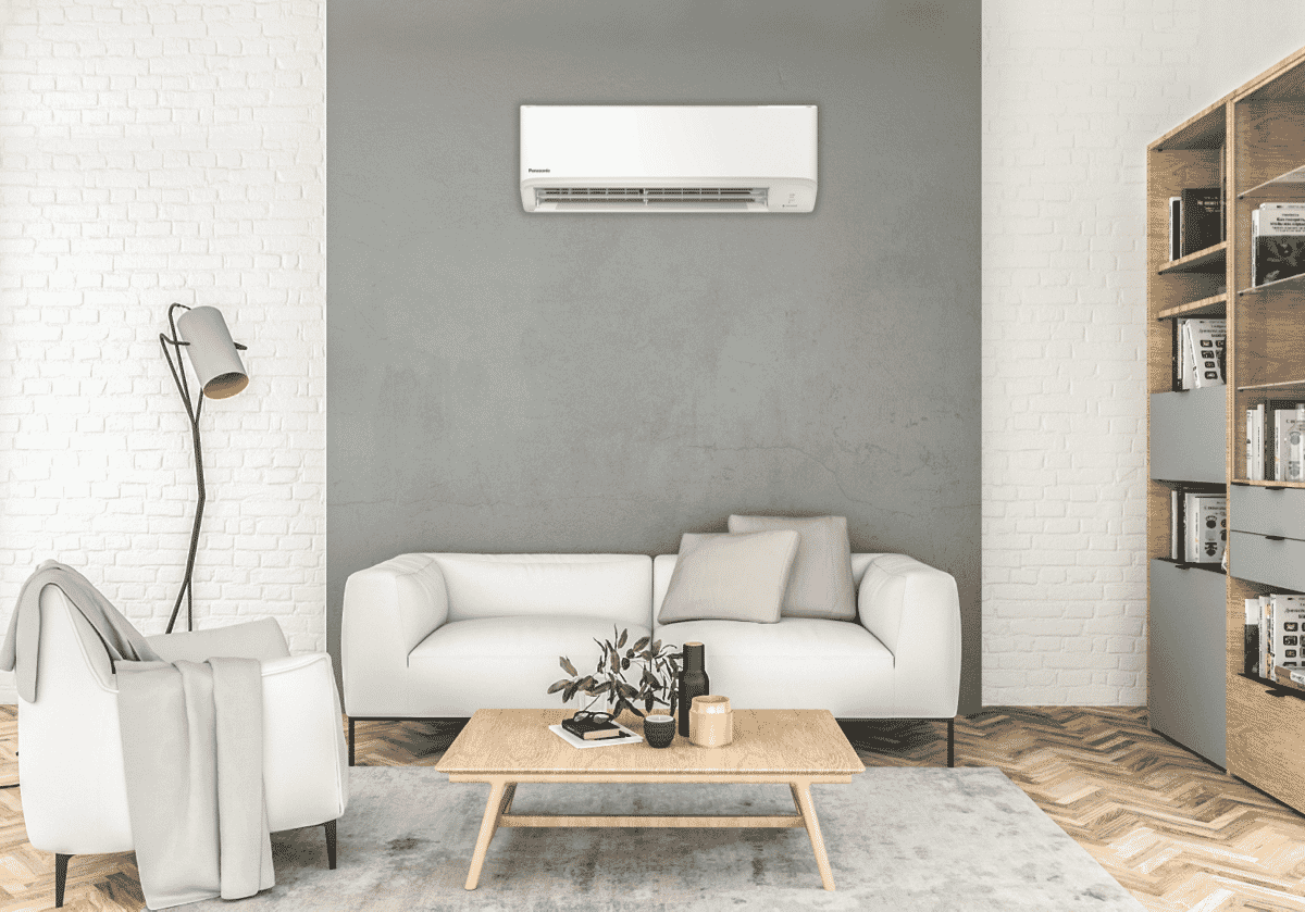 Panasonic C2.5kW H3.2kW Reverse Cycle Split System and Air Purifier
