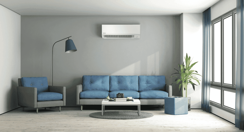 Panasonic C5.0kW H6.0kW Reverse Cycle Split System and Air Purifier