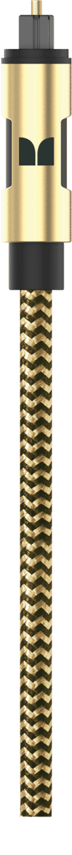 Monster Gold Fibre Optical Audio Cable (1.5M)
