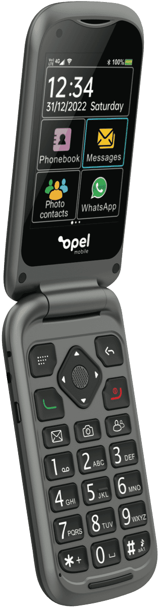 Opel TouchFlip 4G Flip Mobile Phone