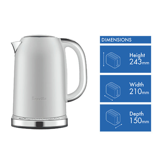 Breville the TempSet Kettle- Light Grey