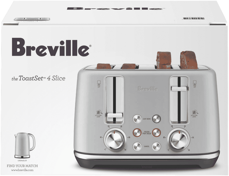 Breville the ToastSet 4 Slice - Light Grey