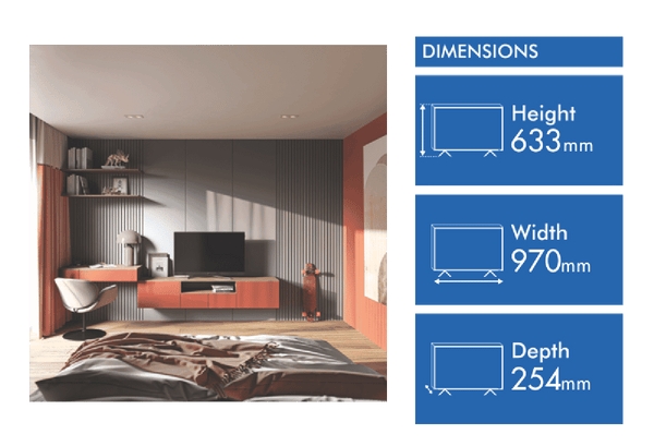 Loewe PF BILD C.43" 4K UHD LED TV