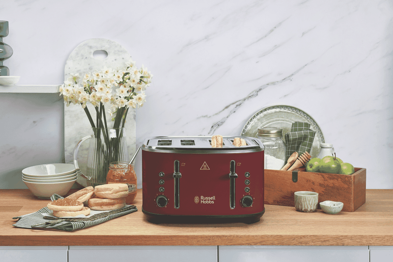 Russell Hobbs Legacy Bloodstone 4 Slice Toaster