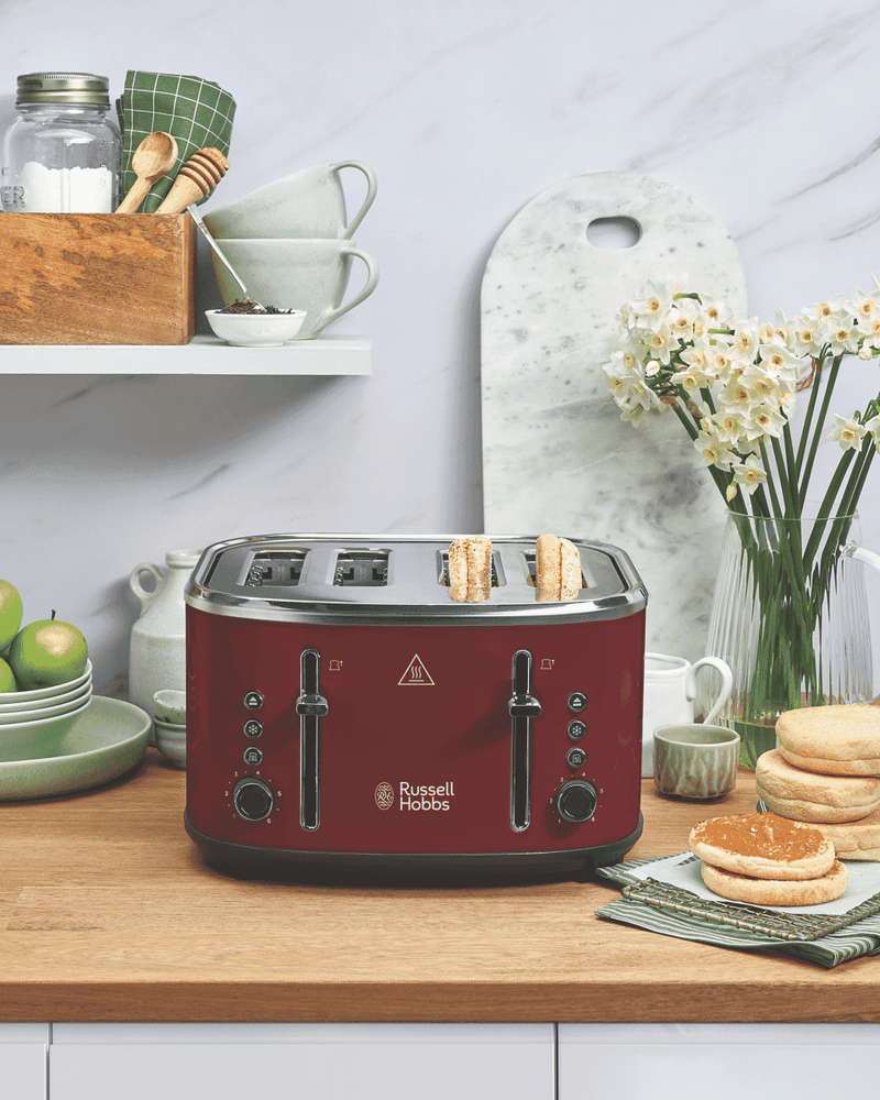 Russell Hobbs Legacy Bloodstone 4 Slice Toaster
