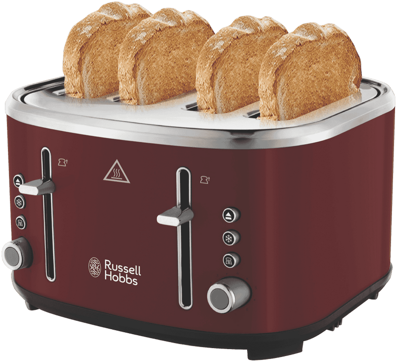 Russell Hobbs Legacy Bloodstone 4 Slice Toaster
