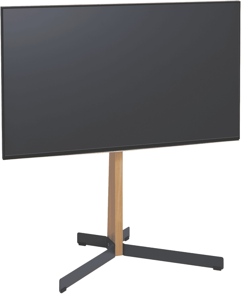 Vogels TV Floor Stand (Up to 77") Black & Oak