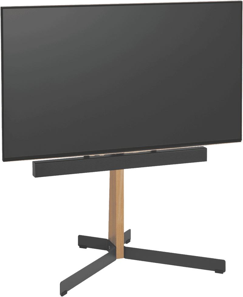 Vogels TV Floor Stand (Up to 77") Black & Oak