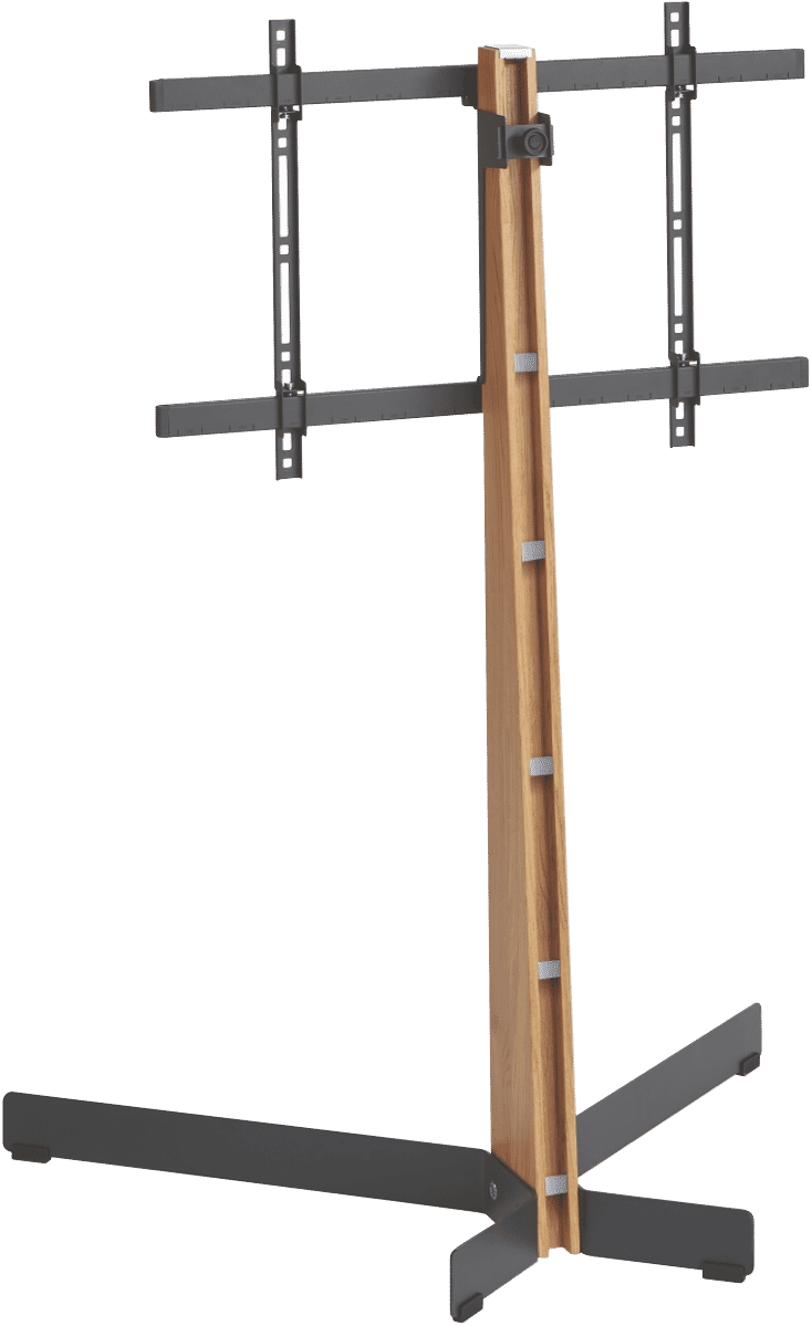 Vogels TV Floor Stand (Up to 77") Black & Oak