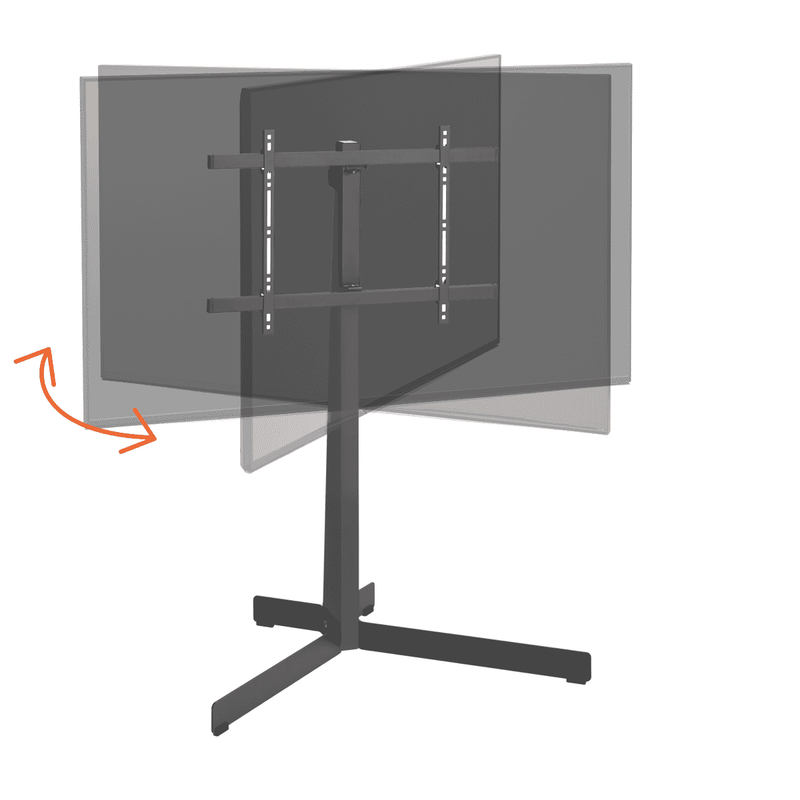 Vogels TV Floor Stand (Upto 77") Black Steel