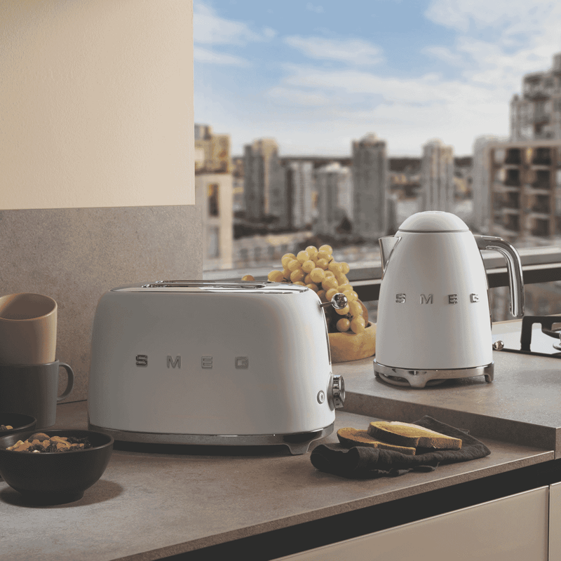 Smeg 50's Style 2 Slice Toaster Matte White