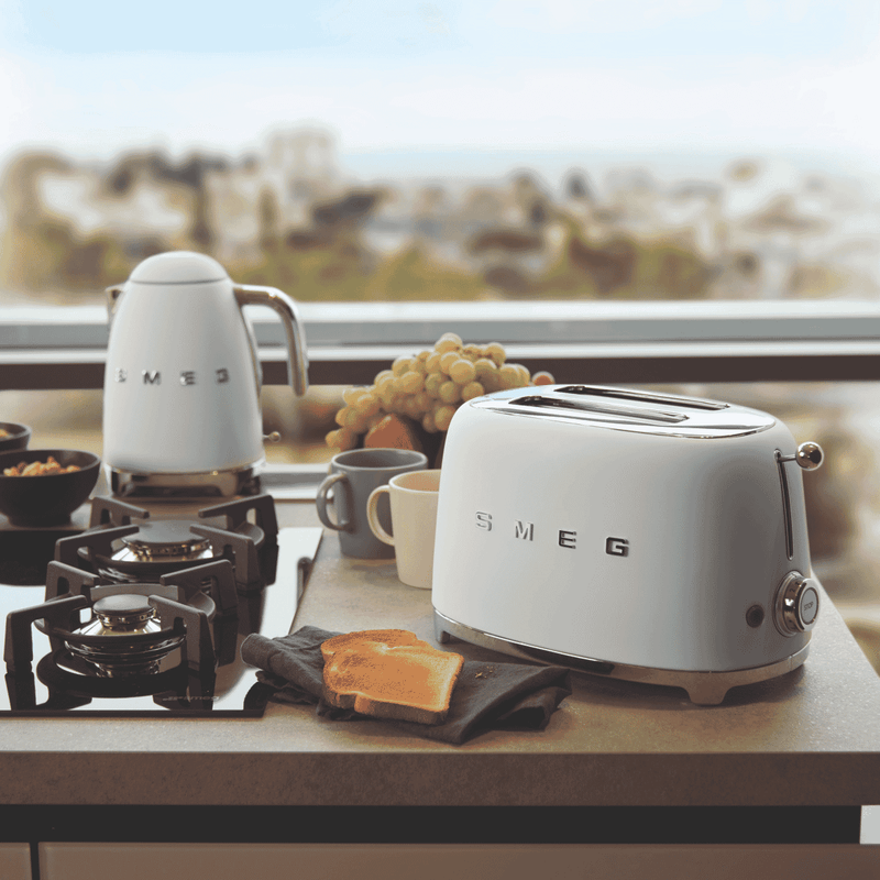 Smeg 50's Style 2 Slice Toaster Matte White