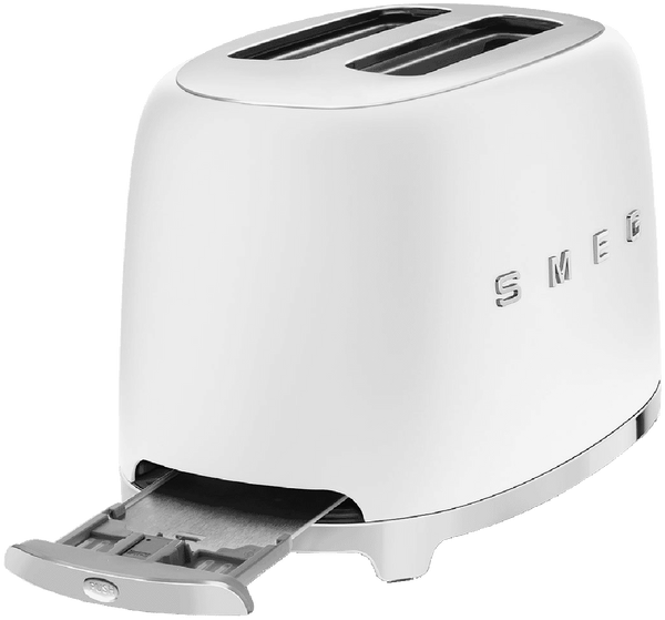 Smeg 50's Style 2 Slice Toaster Matte White