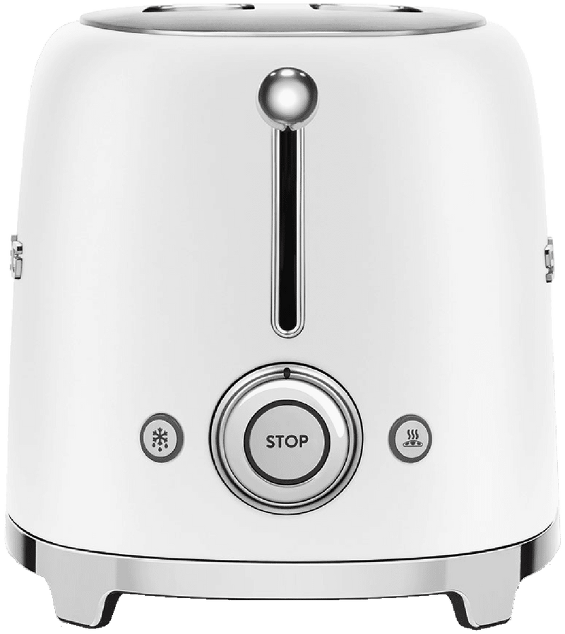 Smeg 50's Style 2 Slice Toaster Matte White