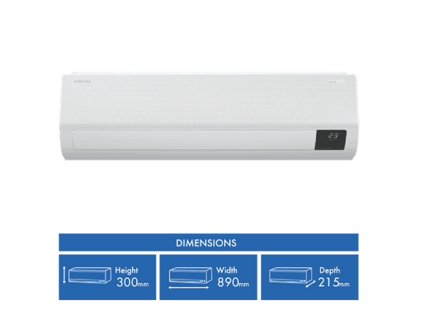 Samsung C3.5kW H4kW Reverse Cycle Split System