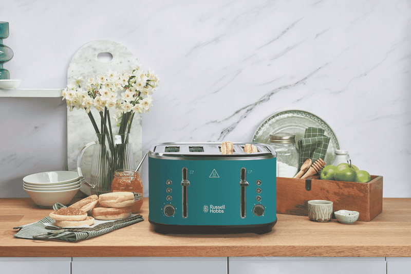 Russell Hobbs Legacy Deep Lagoon 4 Slice Toaster