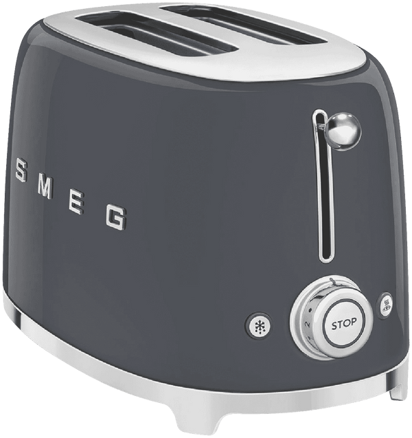 Smeg 50's Style 2 Slice Toaster Grey