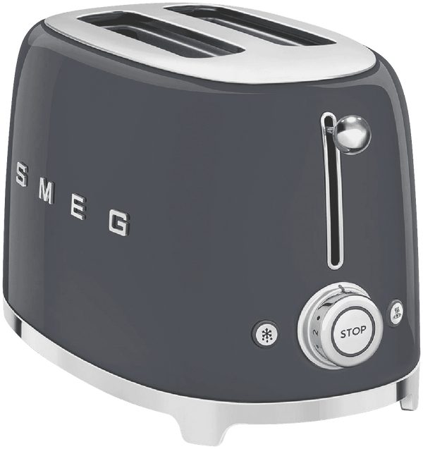 Smeg 50's Style 2 Slice Toaster Grey