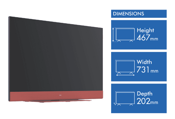 WeByLoewe PF WE.SEE 32" FULL HD SMART E-LED TV SET CR