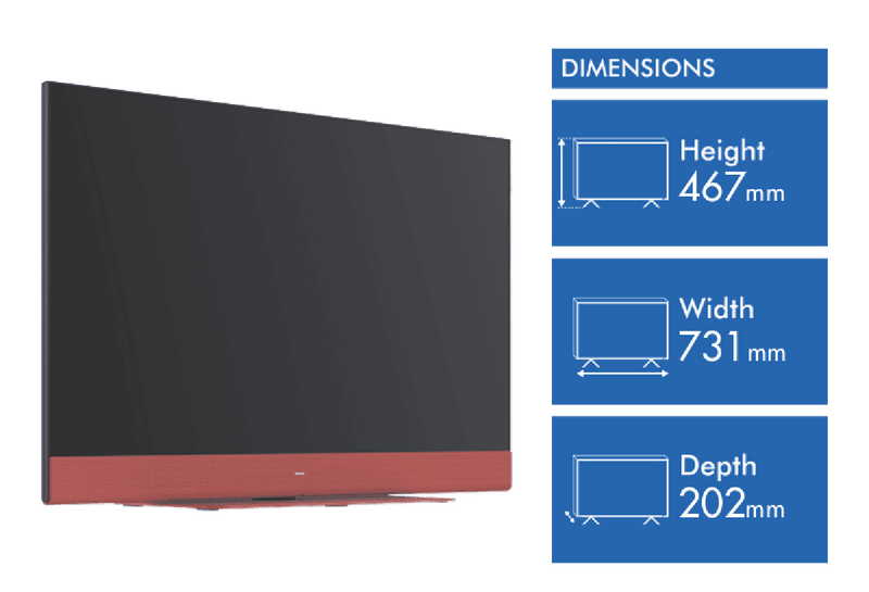 WeByLoewe PF WE.SEE 32" FULL HD SMART E-LED TV SET CR