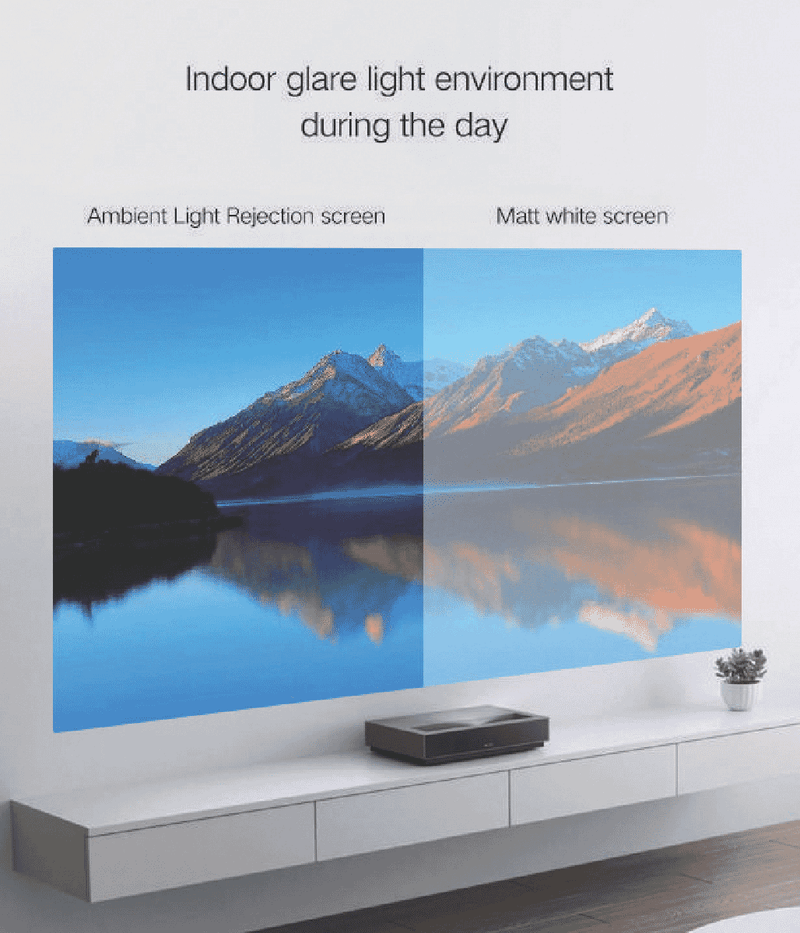 2C 100" Ambient Light Rejecting Screen