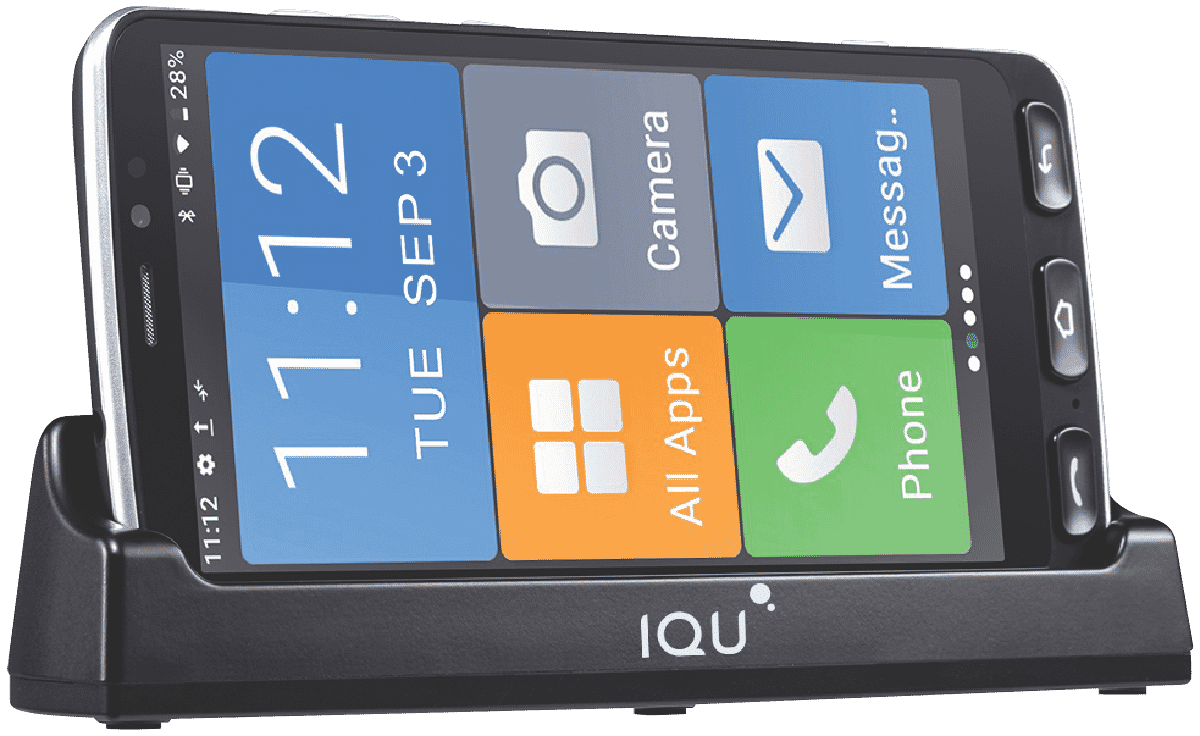 IQU SMARTEasy Q50 Seniors Smartphone 4G