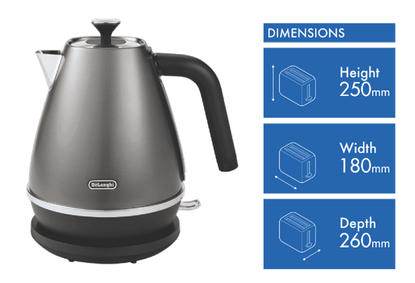 DeLonghi Distinta Titan Kettle