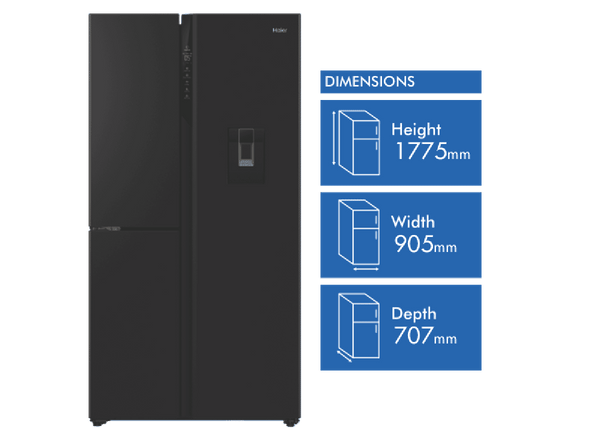 Haier 575L Side By Side Refrigerator