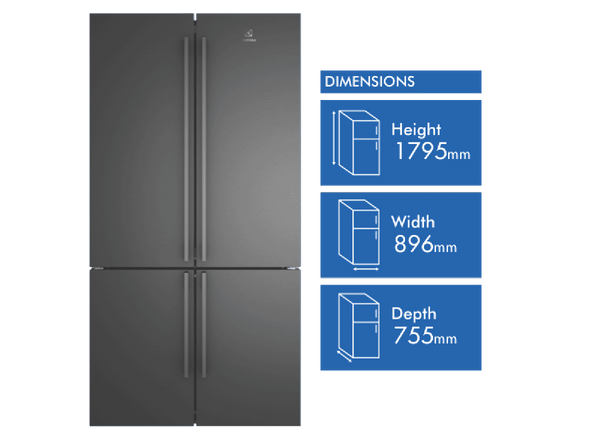 Electrolux 562L French Door Refrigerator