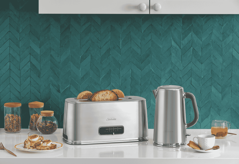 Sunbeam Arise Collection Inline 4 Slice Stainless Steel Toaster