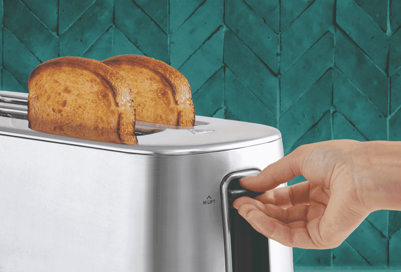 Sunbeam Arise Collection Inline 4 Slice Stainless Steel Toaster