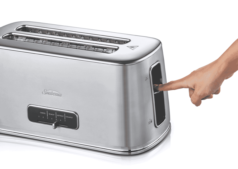 Sunbeam Arise Collection Inline 4 Slice Stainless Steel Toaster