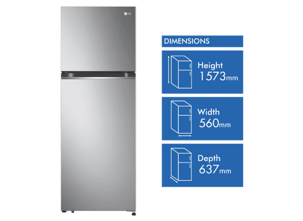 LG 243L Top Mount Refrigerator