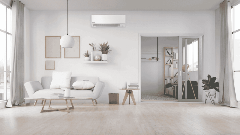 Panasonic C8.0kW H9.0kW Reverse Cycle Split System and Air Purifier