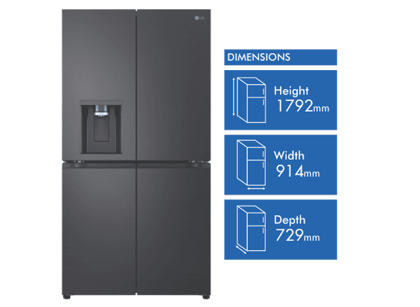 LG 637L French Door Refrigerator