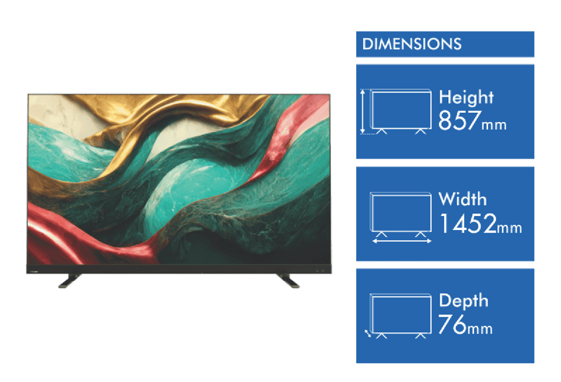 Toshiba 65" Z870MP 4K MiniLED Smart TV 23