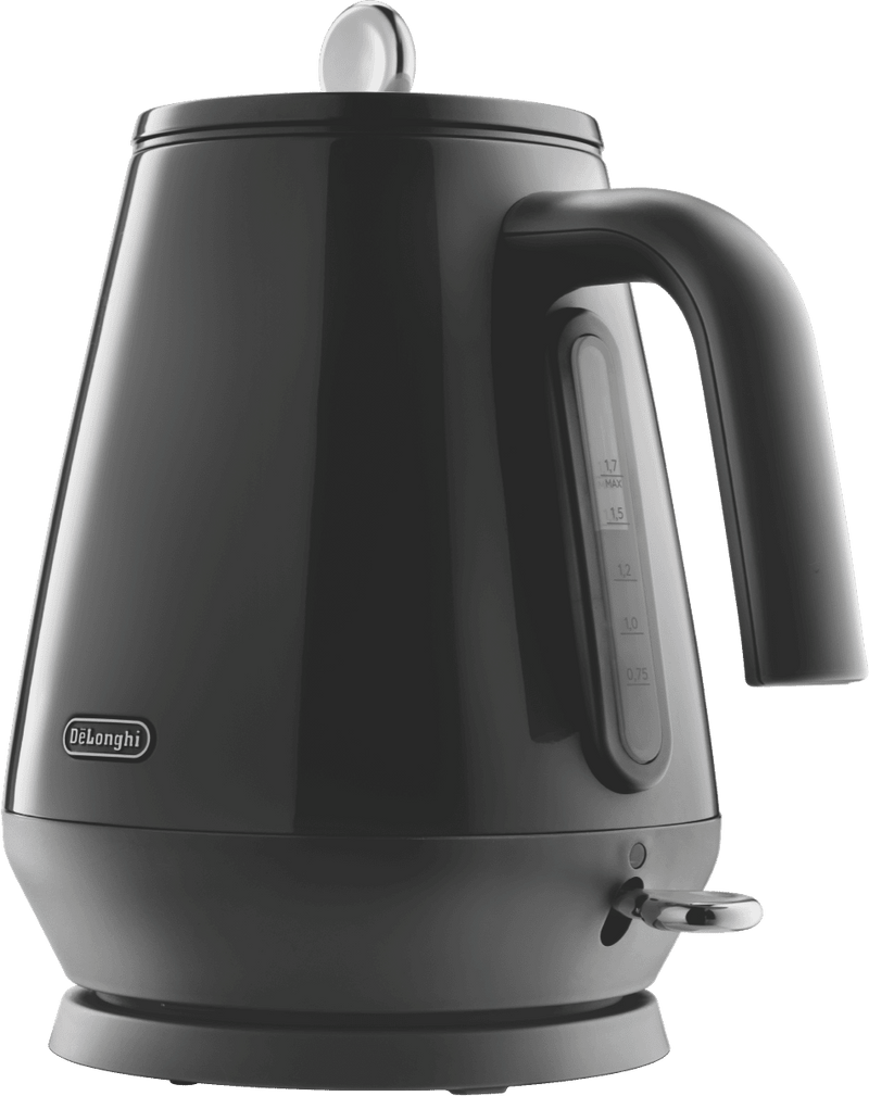 DeLonghi Eclettica 1.7 Litre Kettle Bold Black