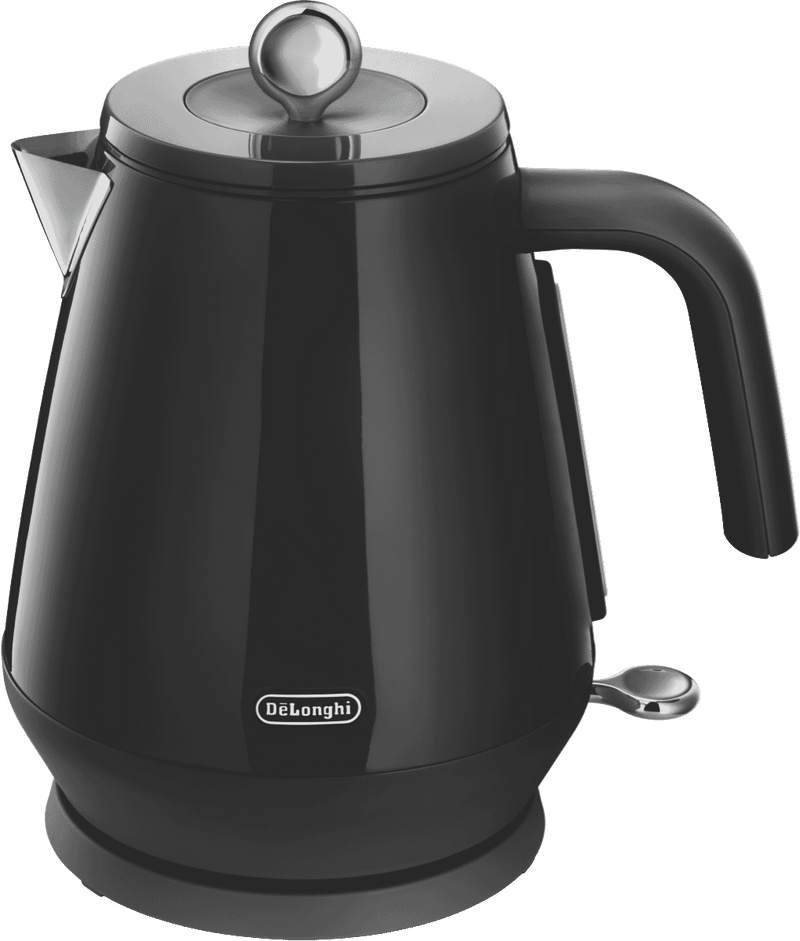DeLonghi Eclettica 1.7 Litre Kettle Bold Black