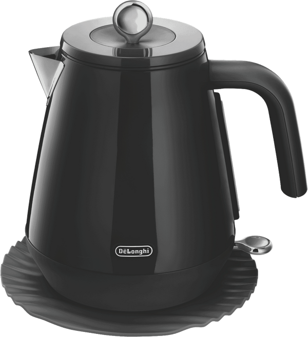 DeLonghi Eclettica 1.7 Litre Kettle Bold Black