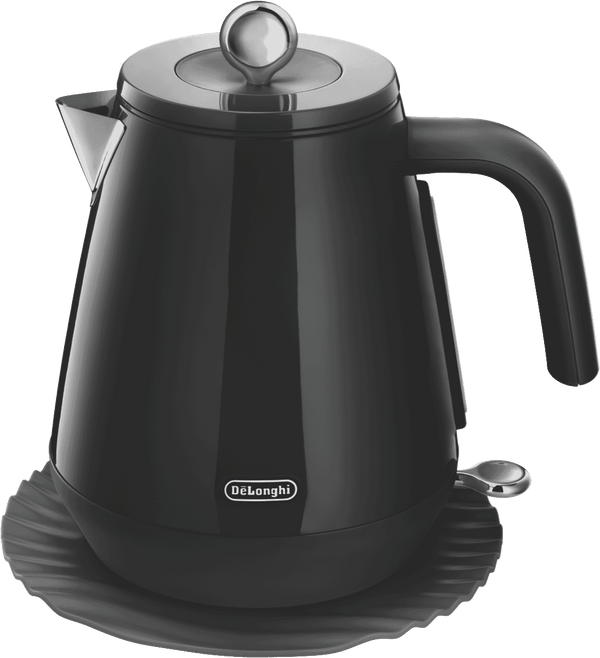 DeLonghi Eclettica 1.7 Litre Kettle Bold Black