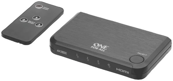 One For All HDMI 3-Way Smart switch