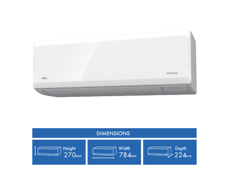 Fujitsu C2.5kW Cooling Only Split System Air Con