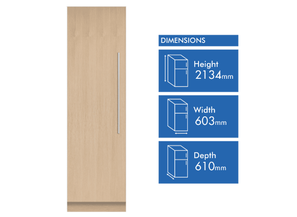 Fisher & Paykel 351L Integrated Refrigerator