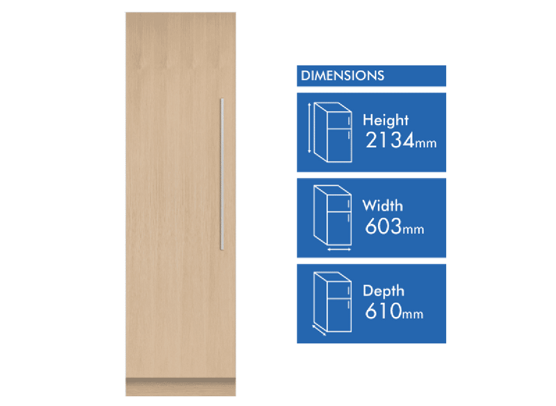 Fisher & Paykel 351L Integrated Refrigerator