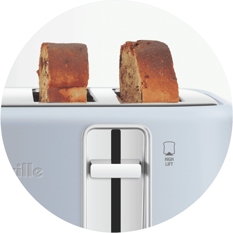 Breville The Toast Set 4 Slice Toaster Pale Dusky Blue