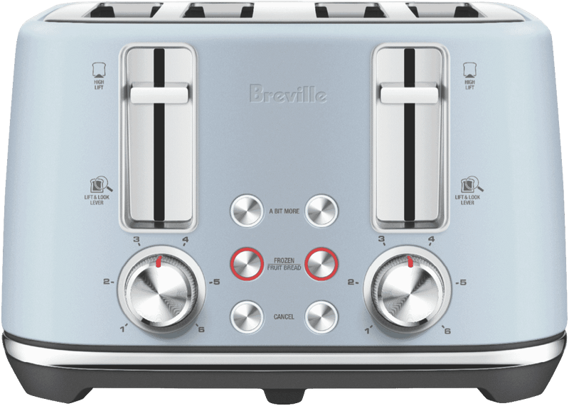Breville The Toast Set 4 Slice Toaster Pale Dusky Blue