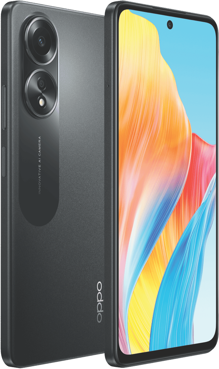 OPPO A58 128GB Glowing Black