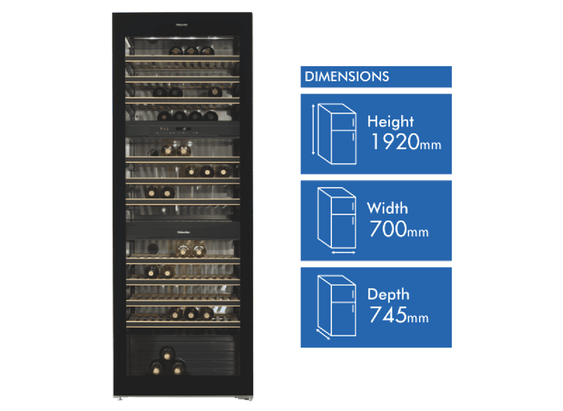 Miele Freestanding Wine Conditioning Unit