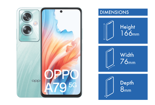 OPPO A79 5G 128GB Glowing Green
